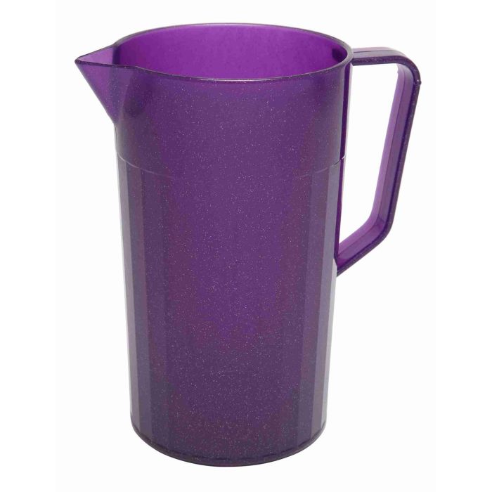 Purple Sparkle Polycarbonate Plastic Jug 1.1L