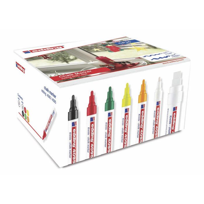 Edding Chalk Markers Classpack - Pack of 35