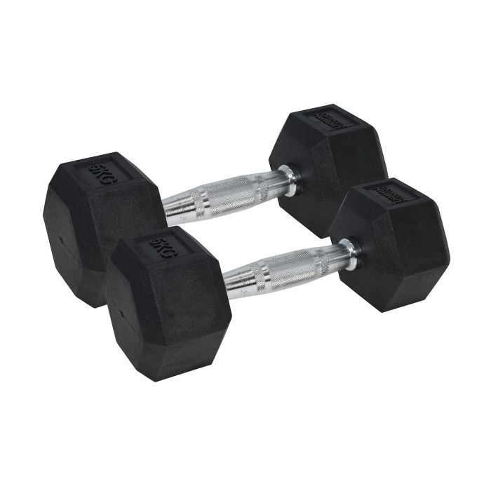 Urban Fitness Pro Hex Dumbbells - 5kg - Pair