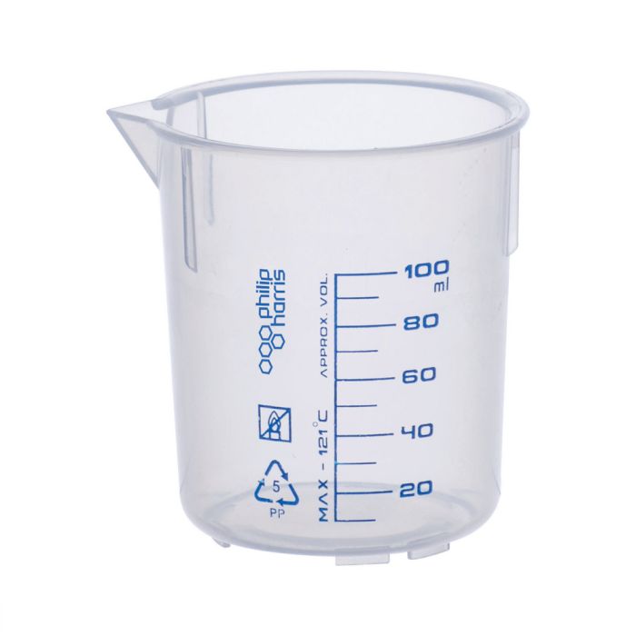 Polypropylene Beaker - 100 x 10ml