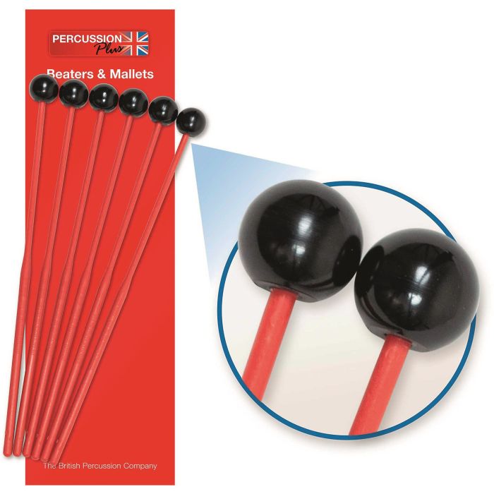Percussion Plus PP066 Glockenspiel Beaters - Pack of 6