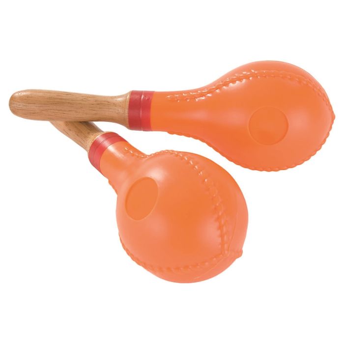 Percussion Plus Plastic Maracas Pair