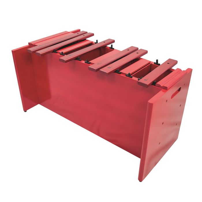 Percussion Plus Classic Red Box Bass Xylophone Chromatic Half Only