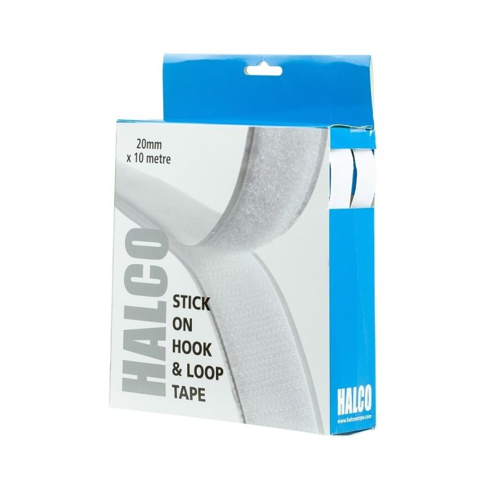 Hook & Loop Tape in Dispenser 20mm x 10m
