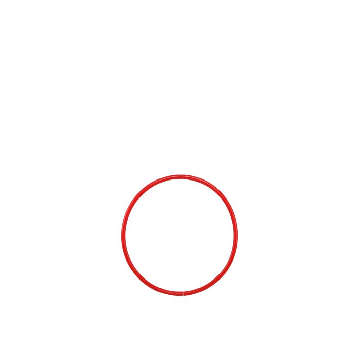 Hula Hoop - 460mm  - Red