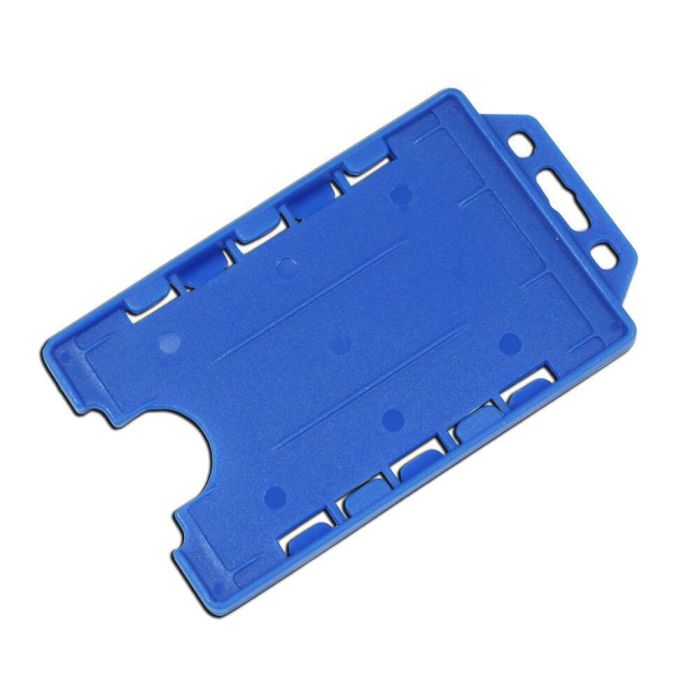Card Holder Single Sided Portrait - Blue - Pack of 50