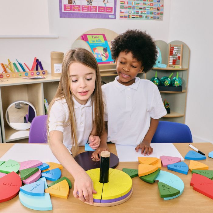 Circular Fractions Stacker