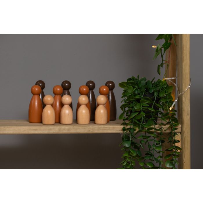 Diverse Peg People - Pack of 12