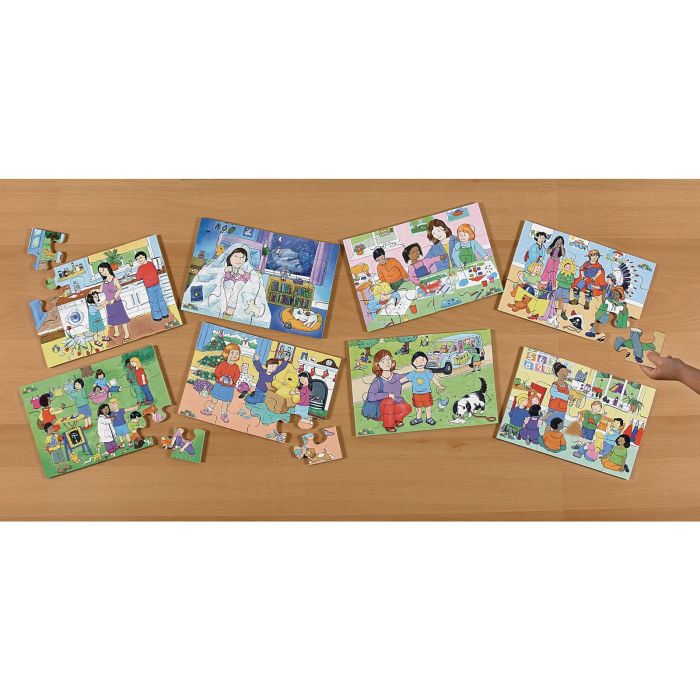 Showing Emotions Puzzles - Pack of 8