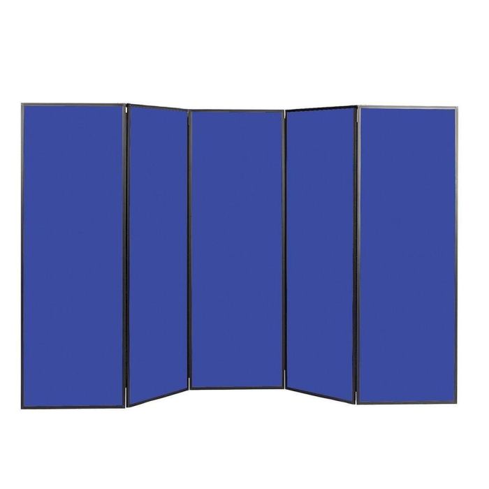 Busyfold Light 1800 Display System 5 Panel - Blue