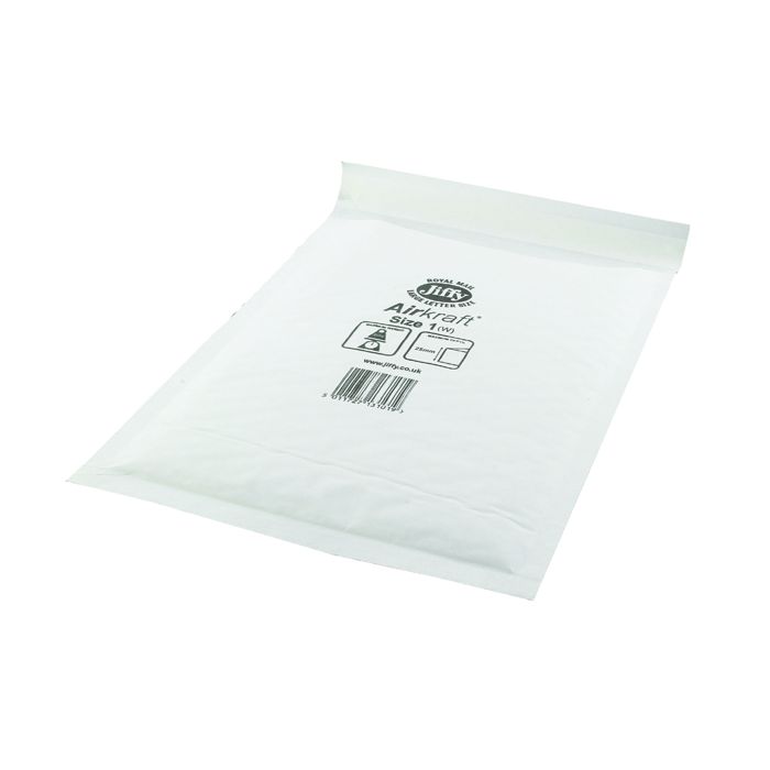 Jiffy Airkraft White - 170 x 245mm - Pack of 100