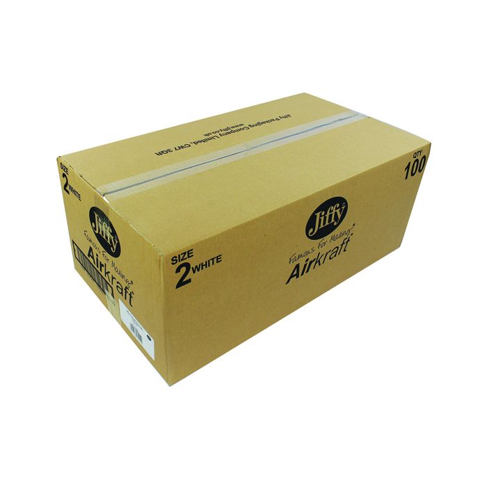 Jiffy Airkraft White - 205 x 245mm - Pack of 100