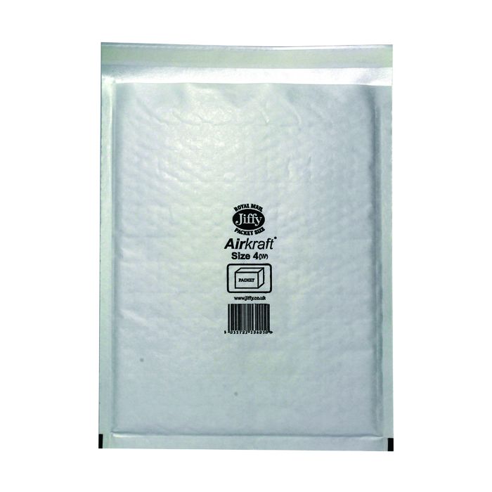 Jiffy Airkraft White - 240 x 320mm - Pack of 50
