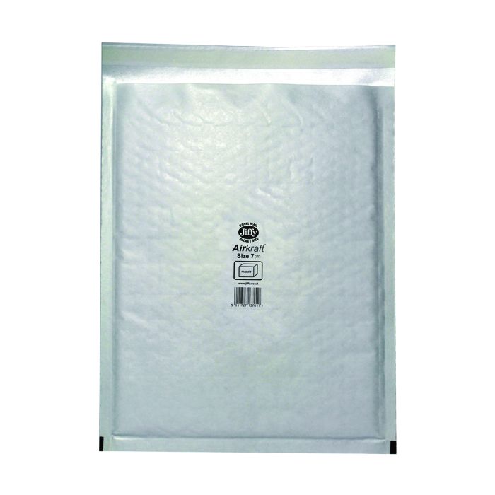 Jiffy Airkraft White - 340 x 445mm - Pack of 50