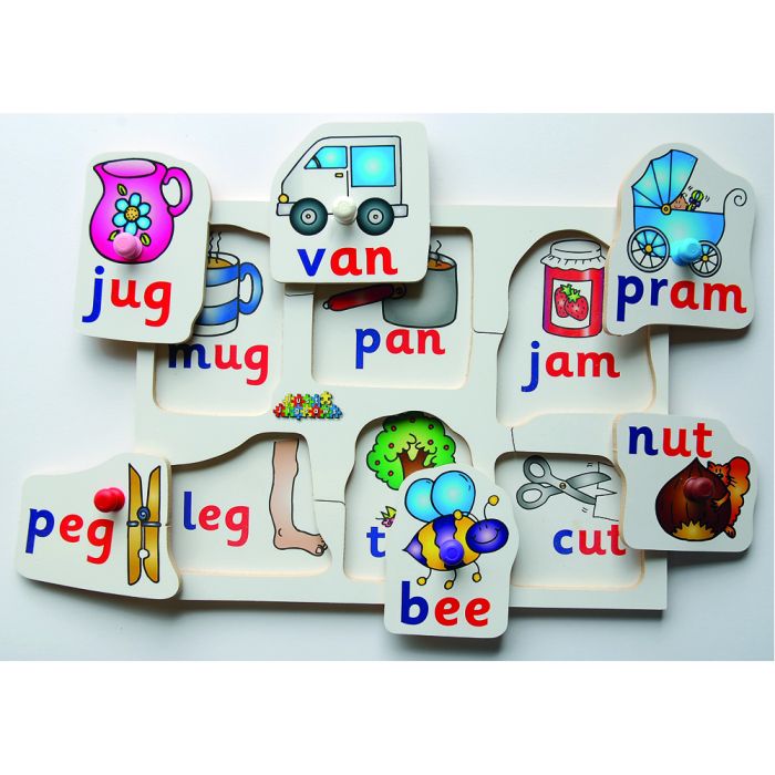 Just Jigsaws Rhyming Phonics Puzzle - Set 2