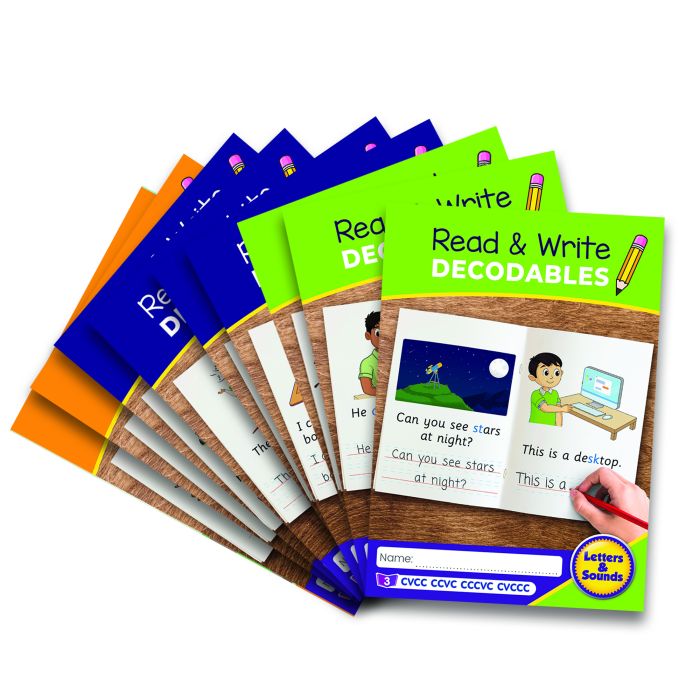 Junior Learning Read and Write Decodables