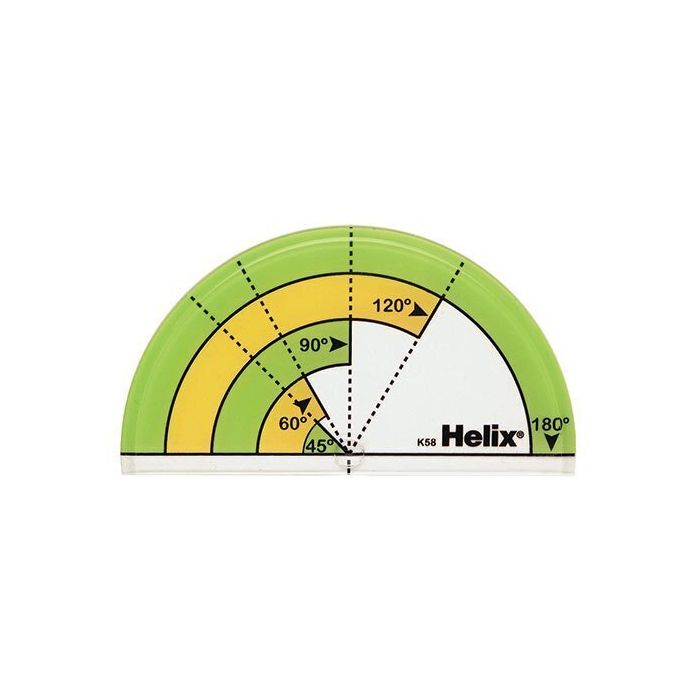 Helix Early Years Protractor - Pack of 25