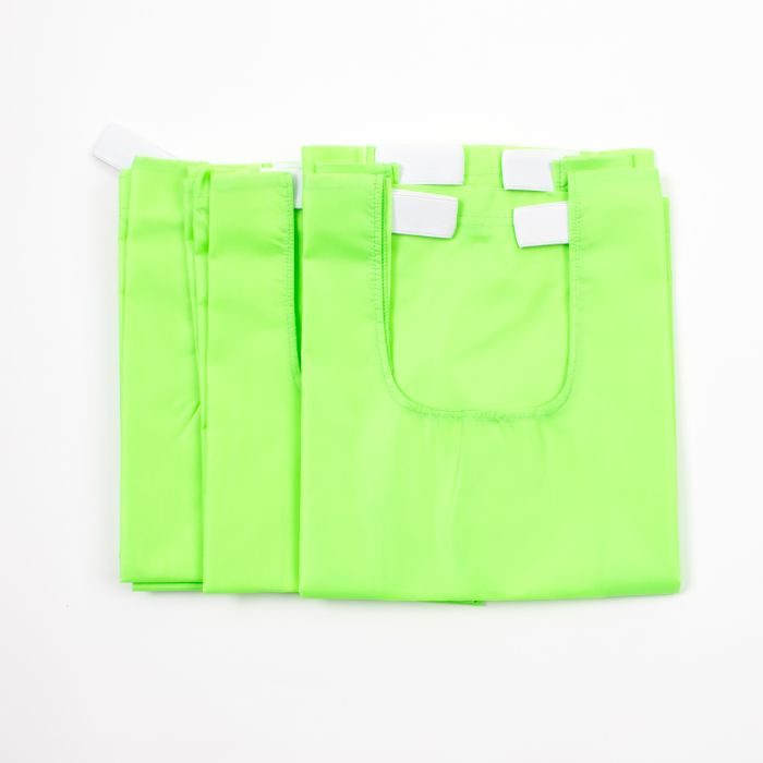 Primary School Bib - Lime Green - 6-11yrs - Pack of 10