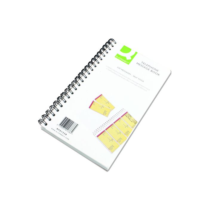 Telephone Message Book 320 Messages Selfstick