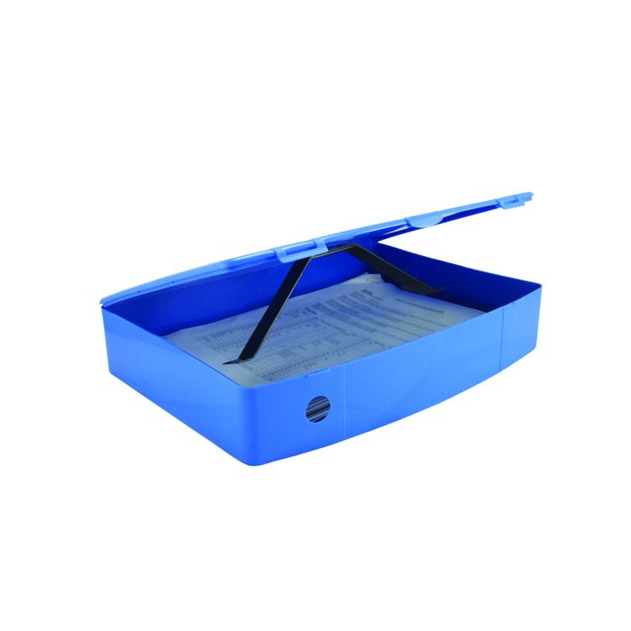 Box File Polyprop - Blue