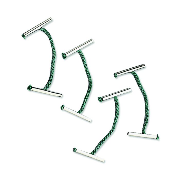 Q-Connect Metal Ended Treasury Tag - 76mm - Pack of 100