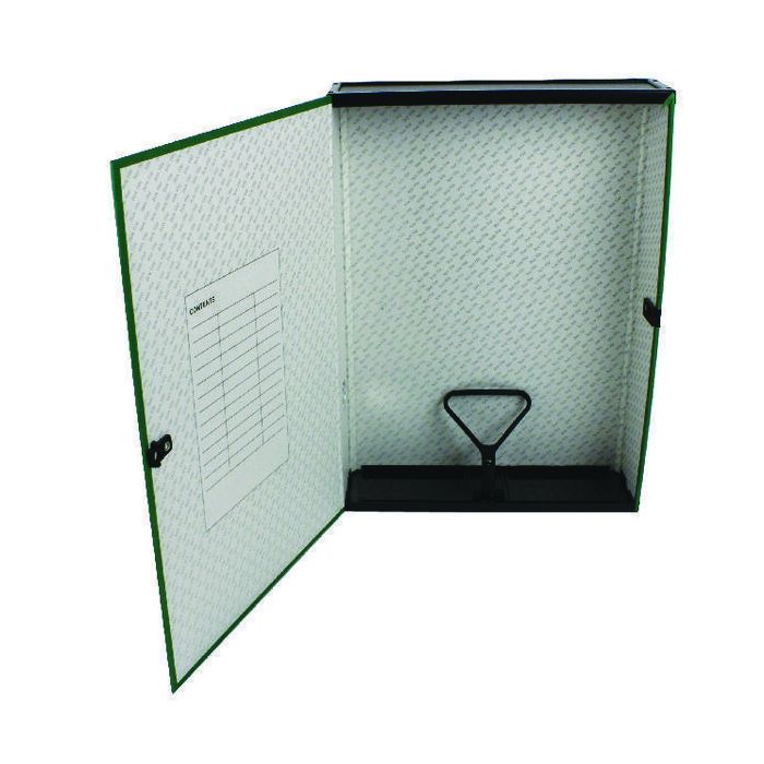 Box File Foolscap - Green