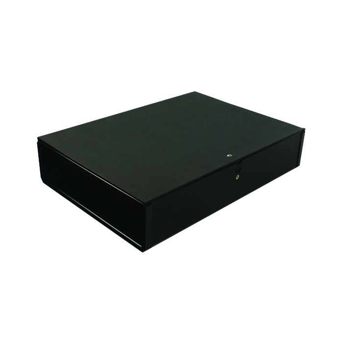 Box File Foolscap - Black