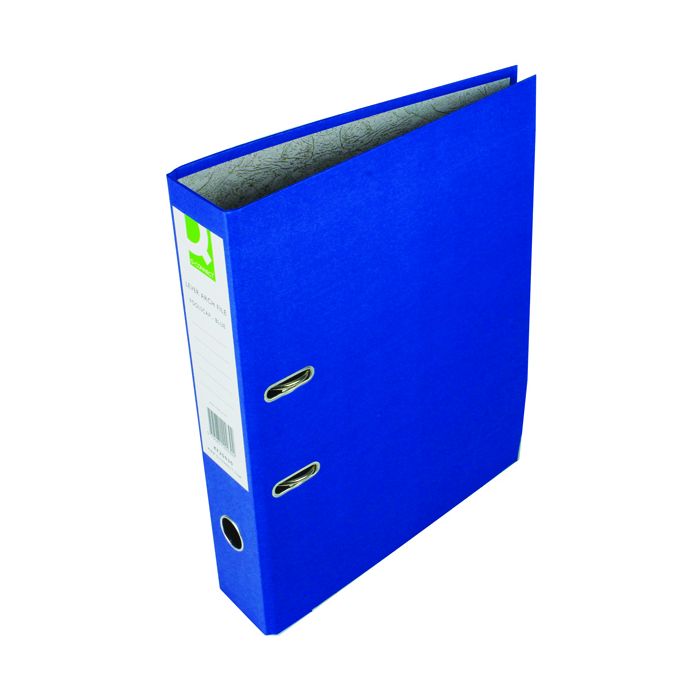 Paperbacked Lever Arch Files Foolscap - Blue - Pack of 10