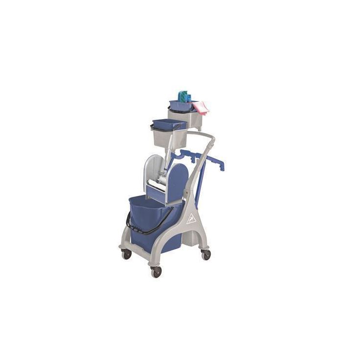 Kentucky Mopping Trolley 1 x 25L 2 x 4L - Blue