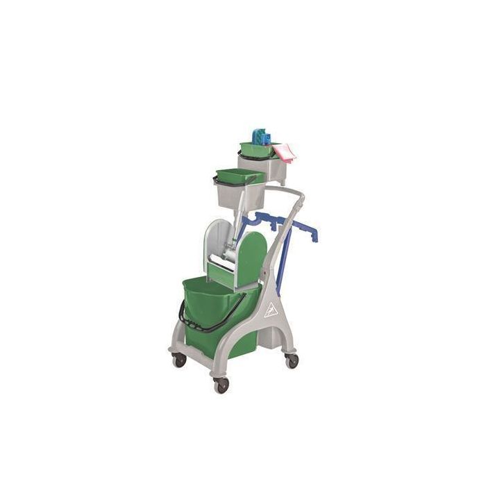 Kentucky Mopping Trolley 1 x 25L 2 x 4L - Green