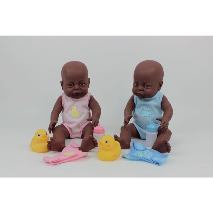 Clothed Newborn Dolls - Black Boy