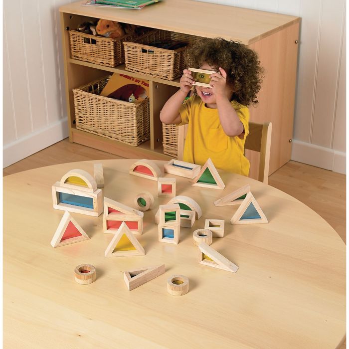 TickiT Rainbow Block Set - Pack of 24