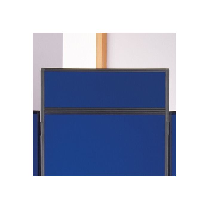 Busyfold Light 1800 Display System Header Panel 600 x 200mm - Purple