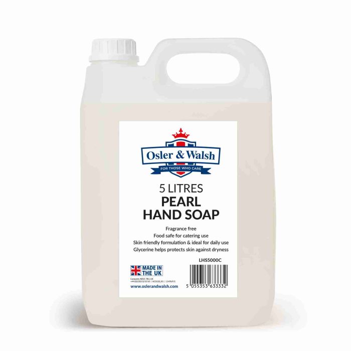 Osler & Walsh Premium Pearl Hand Soap - Ivory - 5L