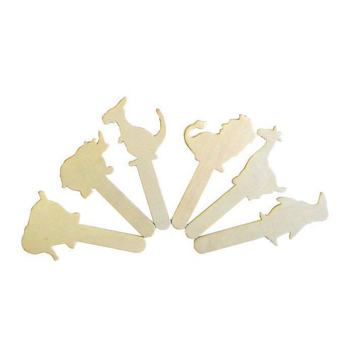 Lollipop Puppets - Animals - Pack of 36