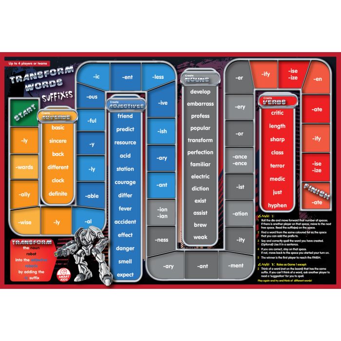 Letters and Sounds Board Games Phase 6
