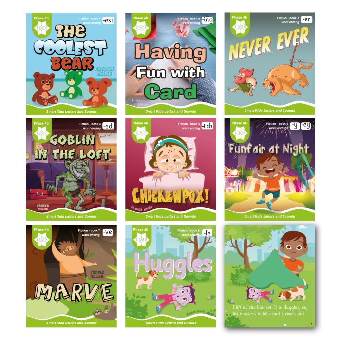 Smart Kids The Code Phase 4b Fiction Readers - Pack of 48