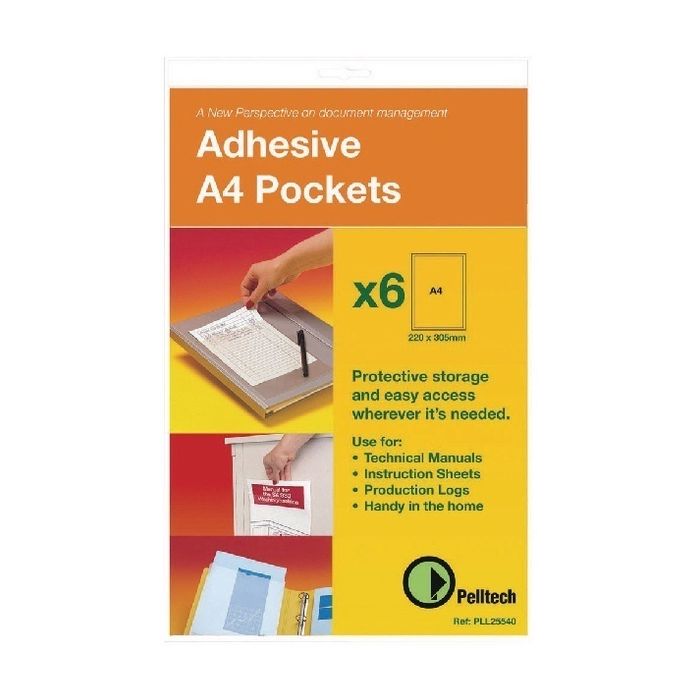 Self Adhesive Pocket A5 - Pack of 10