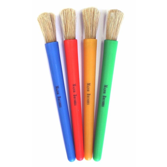 Junior Chubby Brushes - Pack of 4