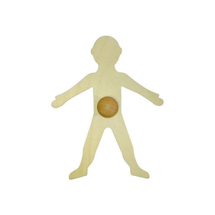 Wooden My Body Template