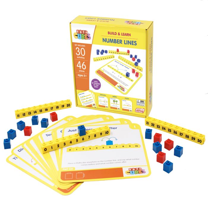 Junior Learning Mathcubes - Number Lines