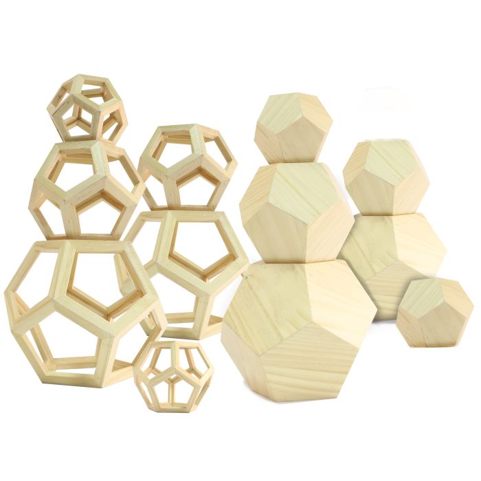 FSC Wooden Construction Boulders
