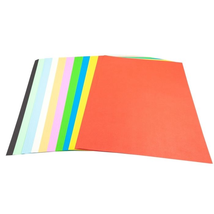 Mounting Paper Assorted Colours A3 - Pack of 100