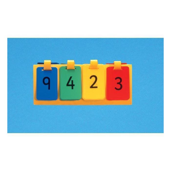 Pupil Number Flips Th.H.T.U - Pack of 5