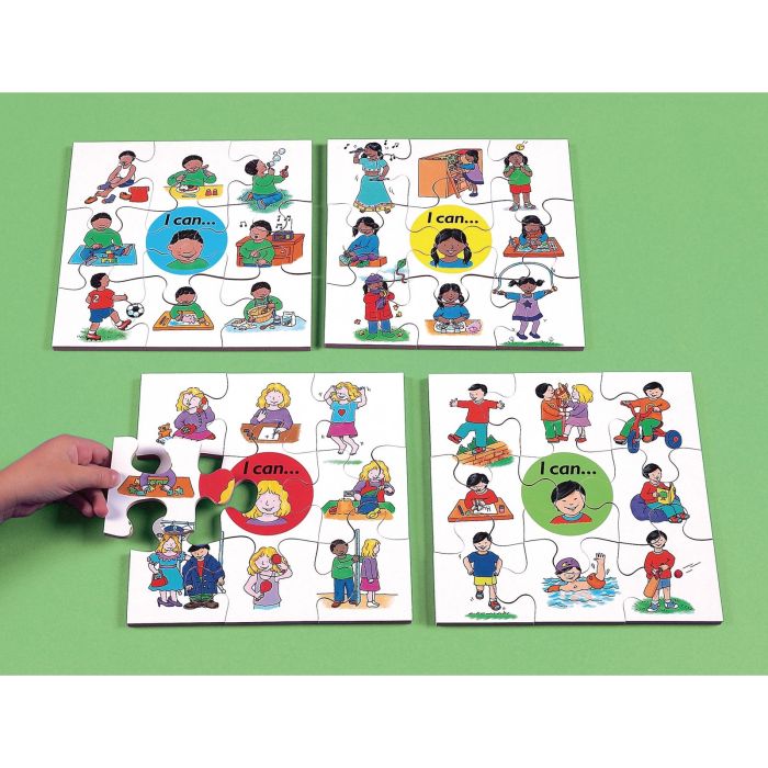 Just Jigsaws I Can Jigsaw Puzzles - Pack of 4