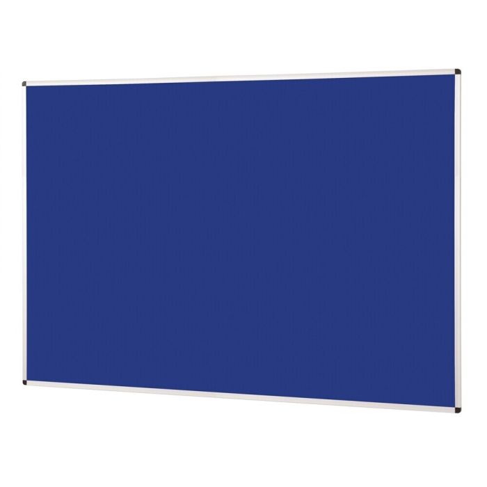 Noticeboard Aluminium Frame 1800 x 1200mm - Blue