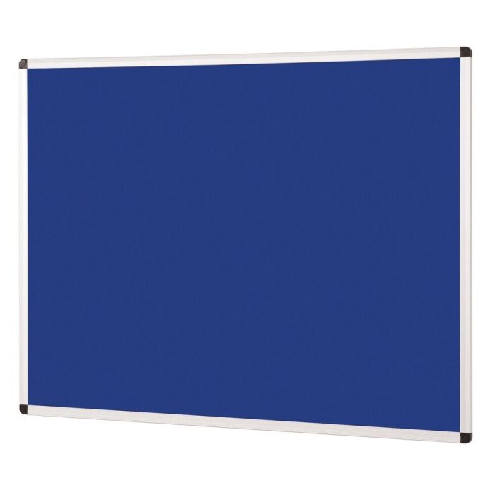 Noticeboard Aluminium Frame 600 x 900mm - Blue