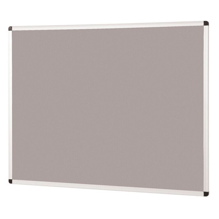 Noticeboard Aluminium Frame 600 x 900mm - Grey