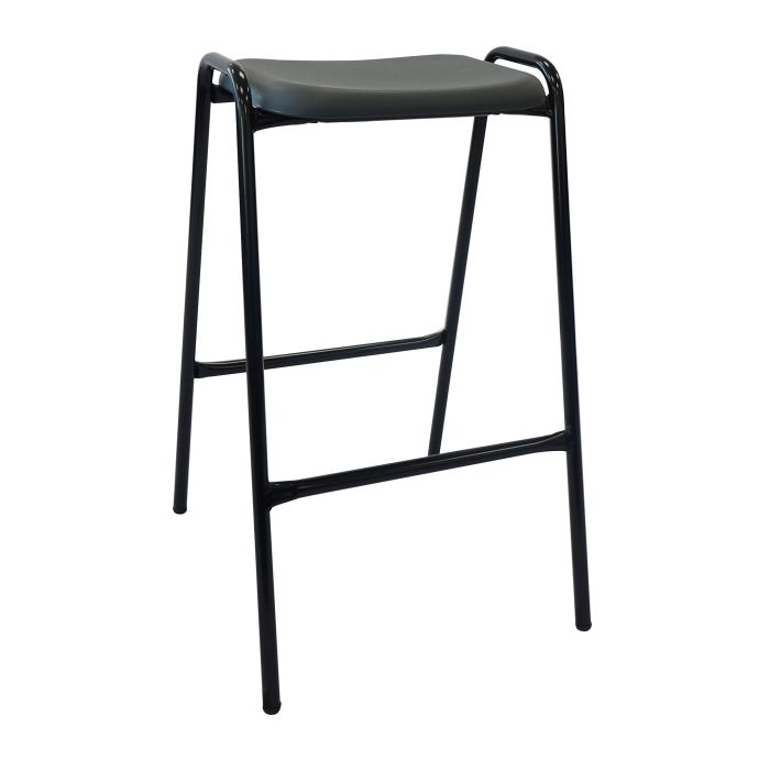 Stacking Classroom Stools - Grey - 660mm