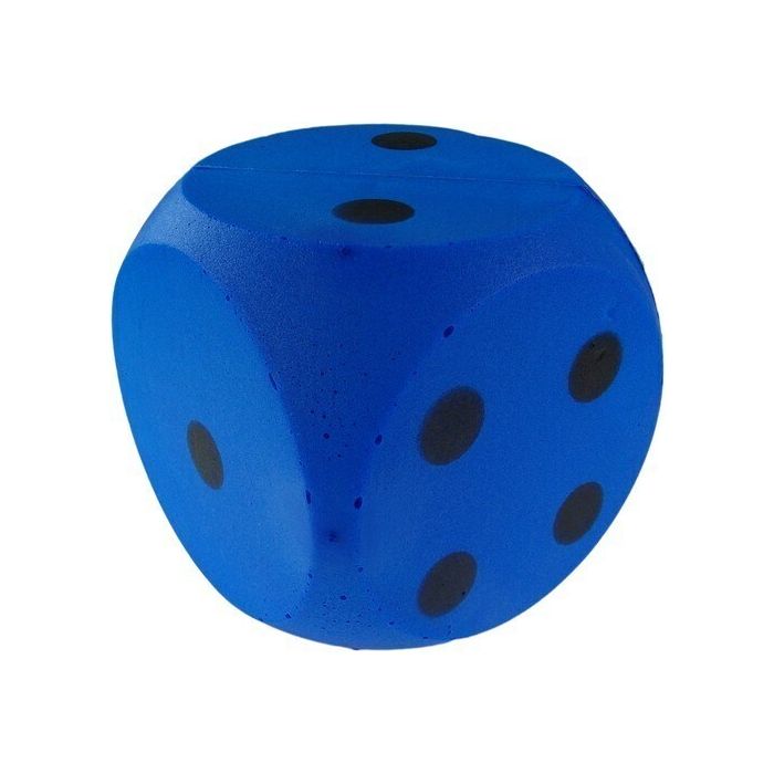 Soft Foam Dice Blue